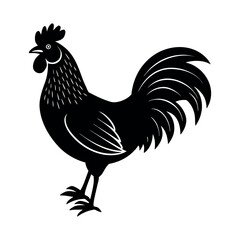 Sri Lanka Junglefowl Icon Vector