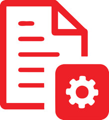 Obraz premium Setting simple icon. Vector ICON all icon Viktor