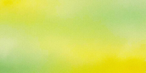 Obraz premium Grainy Green and yellow gradient background with smooth transitions and subtle texture for design projects