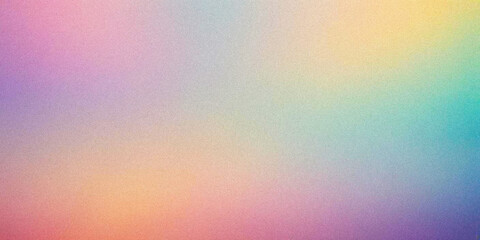 Fototapeta premium Grainy Abstract pastel gradient background with smooth texture and soft colors for design and creativity