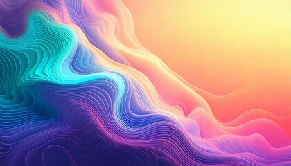 abstract colorful with waves and fluid pattern background simple and clear