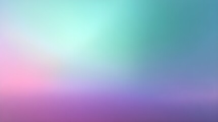 Obraz premium Soft pastel mint and lavender gradient background with ambient glow – Generative AI