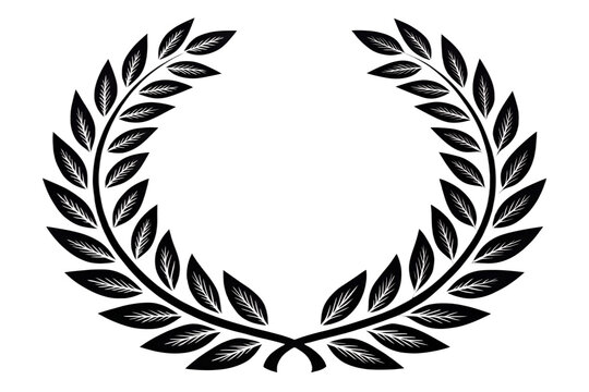 Laurel Wreath Victory Symbol