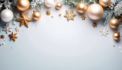 Fototapeta premium Festive holiday celebration decorations home interior image bright environment aesthetic view christmas theme