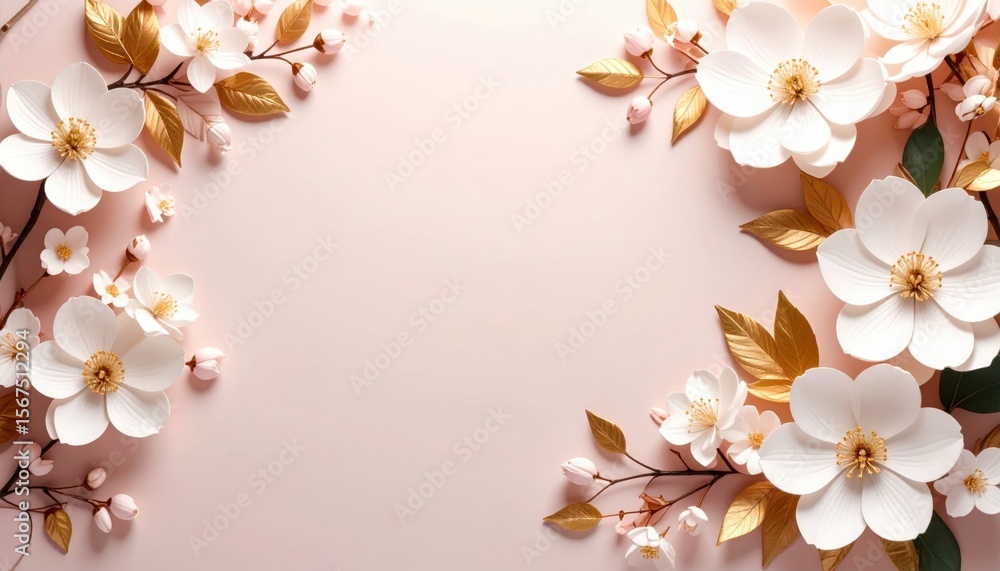 Poster captivating floral arrangement display studio setting image composition soft light environment aesth