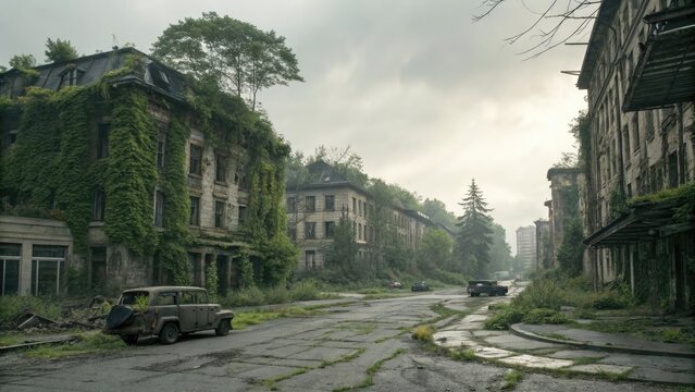 Historic cable car on the street in San Francisco, California, USA