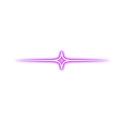 Neon Line Divider Icon