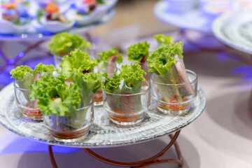 salad with avocado and cucumber