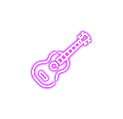 Neon Music Icon