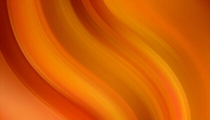 Orange Abstract Wave Background. (1)