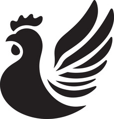 Obraz premium Farm Poultry Logo Vector