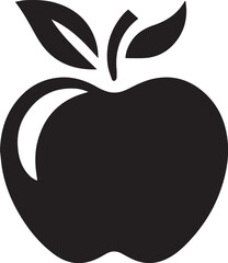 vector illustration of an apple