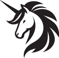 horse head silhouette