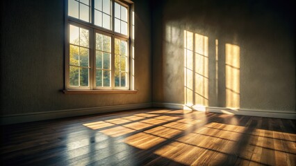 Obraz premium Soft natural light pours through a window