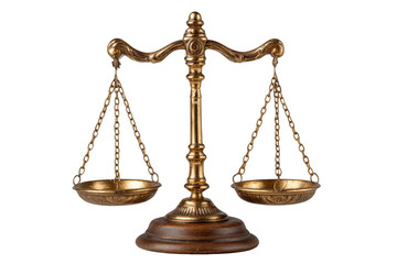 Antique scales symbolizing justice and balance.