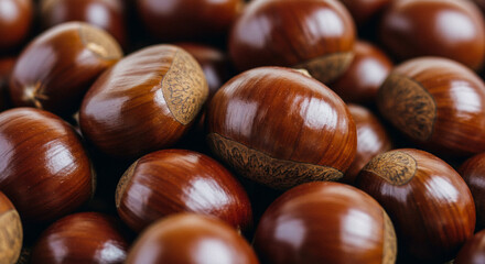 日本の栗、和栗、物撮り、秋の味覚