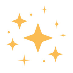 Obraz premium golden star icon