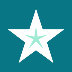 Obraz premium vector illustration of a christmas star