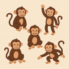 Five little monkeys 