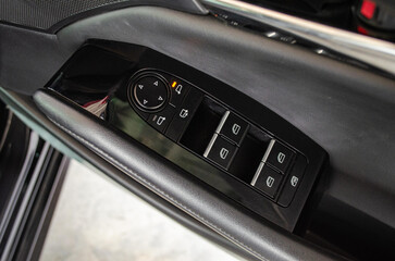 Command buttons at various points on the vehicle