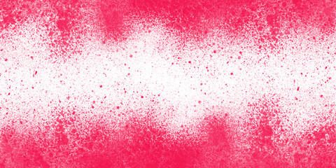 Red and white horizontal spray paint texture with grunge edges, perfect for bold background design, artistic projects, or creative print effects in digital and handmade media.