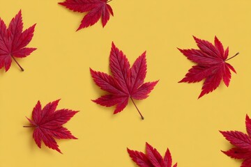 Crimson maple leaves twirl on a mustard breeze, conjuring vivid symphonies of momiji-gari and Diwali's autumnal splendor