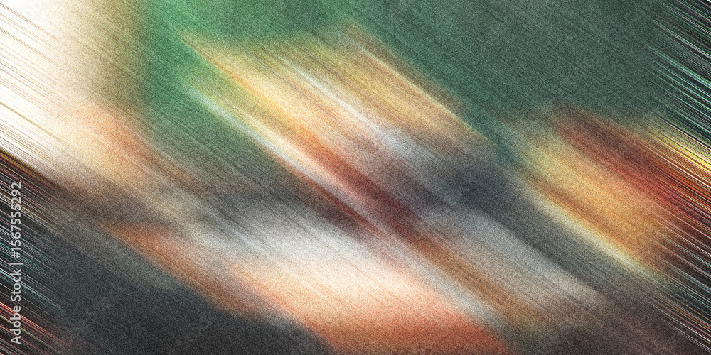 Aufkleber abstract diagonal streaks of light and color with grainy texture
