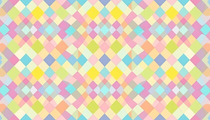 カラフルな幾何学模様、シンプルでモダンな背景素材、ベクター調