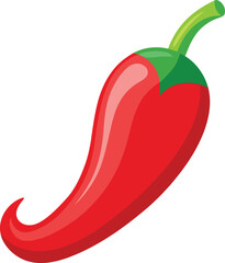 Colorful and stylish chili pepper fruits vector illustration, chili pepper vector graphics icon design, Vintage and retro chili pepper vector graphics resource, chili pepper editable vector art
