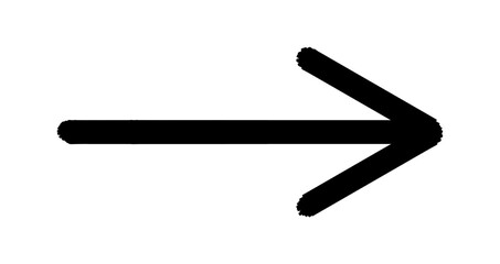 black arrow sign png