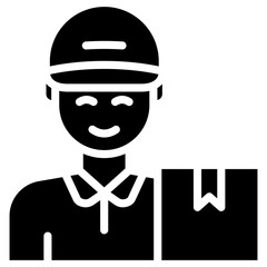 Delivery Man Icon