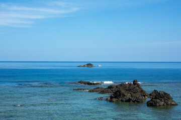 夏の奄美大島の風景・