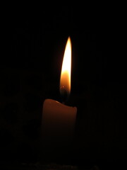 candle in the dark