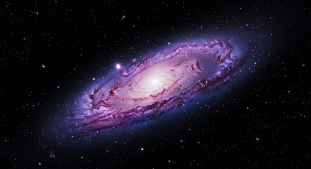 Obraz premium Spiral Galaxy in Deep Space