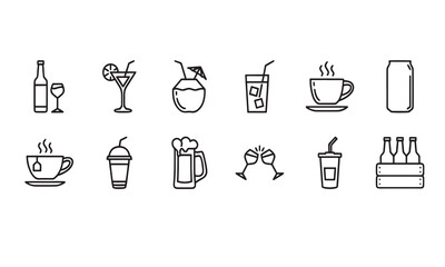 juice , bottle and all water pot icon