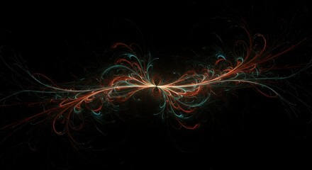 Abstract fractal design