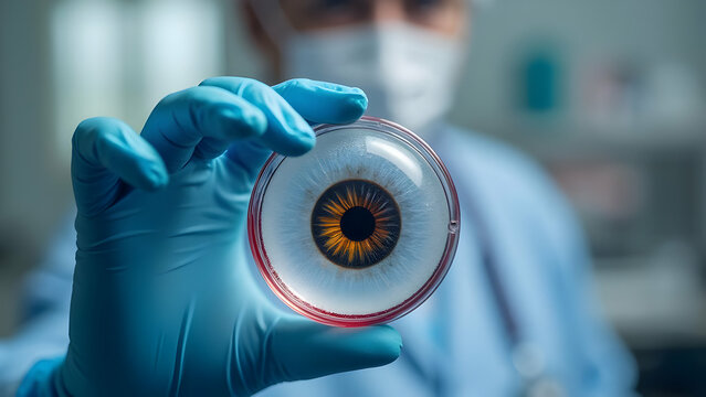 Brain-Interfaced Bionic Eye Implant