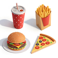 fast food icons