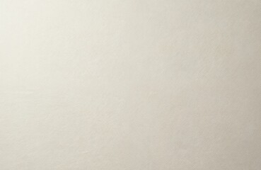 Macro shot of natural ivory cream artist canvas texture. Blank, clean surface with subtle woven threads. Ideal for artists, designers needing a neutral, high-quality art material background.