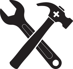 Isolated adjustable steel wrench and screwdriver tools for repair