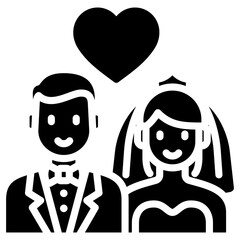 Wedding Couple Icon