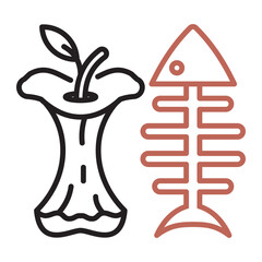 Recycling icon - Domestic waste