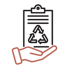 Recycling icon - Duty of care