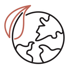 Recycling icon - Plant ecology