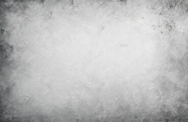 Obraz premium Abstract textured background resembling distressed concrete wall with grunge effects. Features weathered appearance with scratches, paint splatters, subtle grain. Monochromatic palette of white,