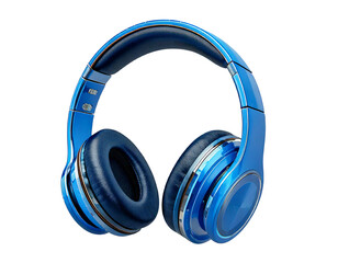 Headphones isolated on png background.