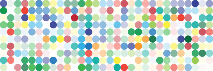 Colorful dotted seamless pattern. vector