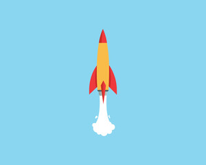 Military fighter aircraft missile rocket weapon. Missile launch, ballistic and cruise missile.