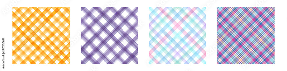 Poster transparent background colorful crisscross patterns: abstract checkered designs for vibrant backgrou