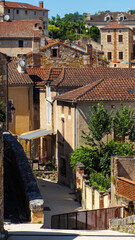 Village de Puy-l'évêque, dans le département du Lot